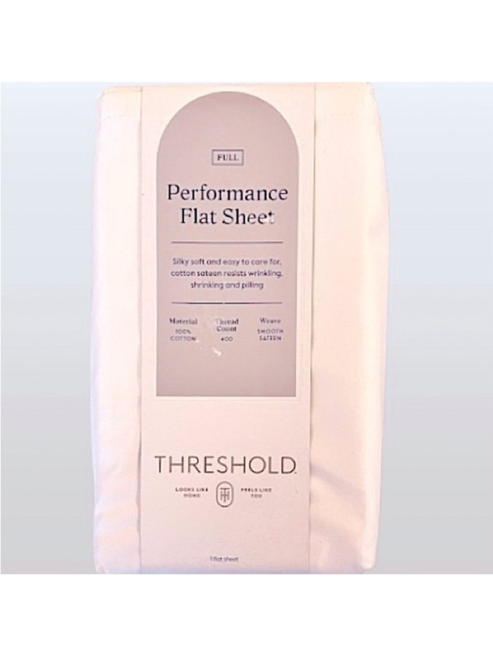 🆕- Threshold Performance Flat Sheet. Size: Full.
